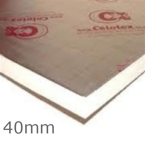 40mm Celotex TB4040 PIR Insulation Board Universal PIR Insulation