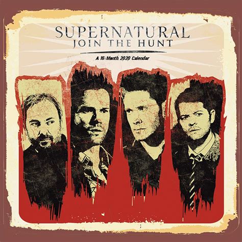 Supernatural 2020 Calendar: Join the Hunt: Trends International ...