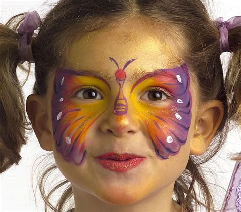 Papillon Arc En Ciel Grim Tout Maquillage L Eau Pour Enfants