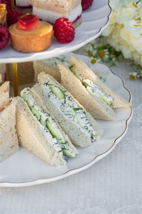 Cream Cheese And Cucumber Tea Sandwiches — My Moonstone Kitchen