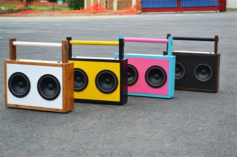 Tshepo Sedumos Handmade Portable Boomboxes Design Indaba