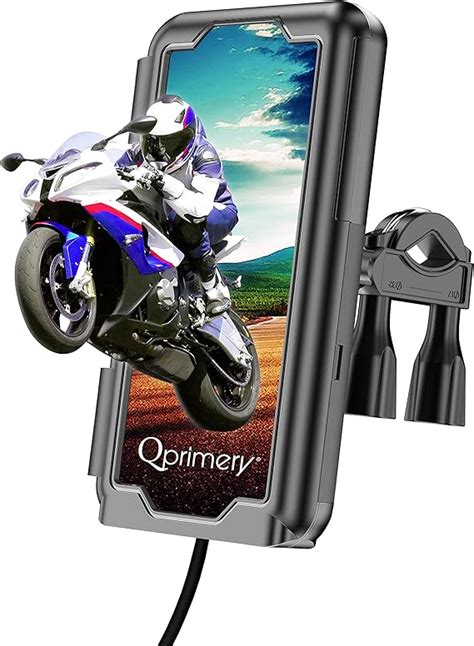 Porta Cellulare Moto Impermeabile Con Caricatore USB Veloce 2 1A