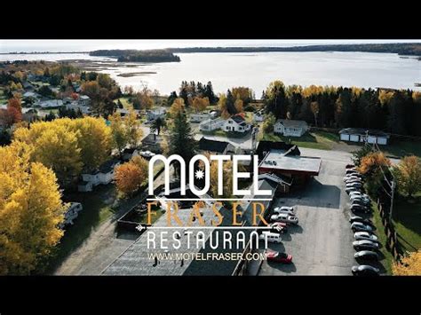 Motel Fraser Restaurant Le Sieur De Pabos YouTube