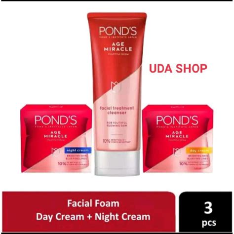 Jual Paket Pond S Age Miracle Facial Wash 100ml Pond S Age Miracle