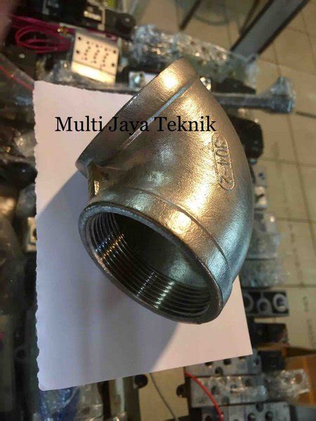 Jual Elbow Stainless Ss Drat Setengah Inch Knee Stainless Drat