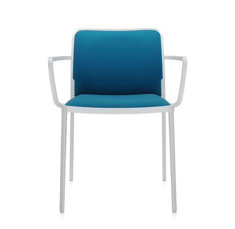 Kartell Set De Fauteuils Audrey Soft Tiss Trevira Structure Peinte