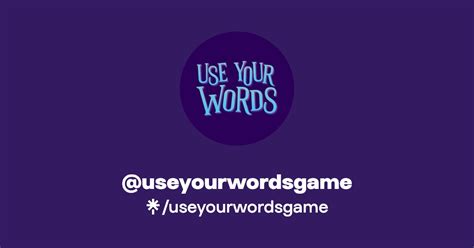 useyourwordsgame | Facebook | Linktree