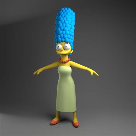 Artstation Homer And Marge Simpson 3d Models