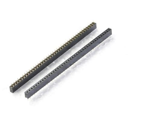 2 00mm Pitch Female Header Single Row Straight Profile 4 00mm 4 3mm