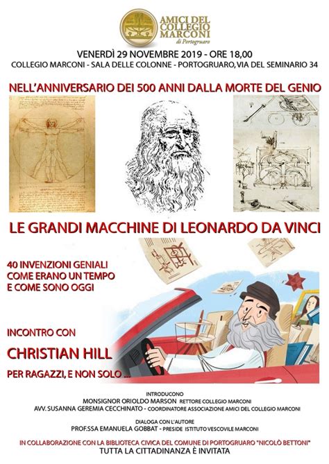 Leonardo Da Vinci Amici Del Collegio Marconi