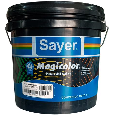 Magicolor Vg Blanco Directo Galon Sayer Basa Pinturas