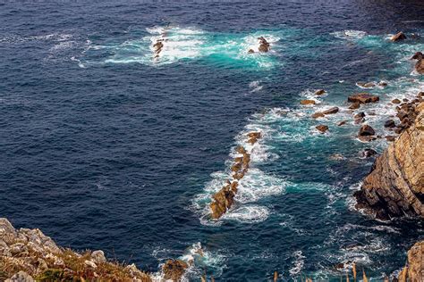 Aerial View of Rocks on the Ocean · Free Stock Photo