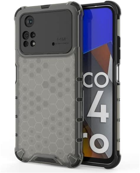 Fashionury Shockproof Crystal Clear Poco M Pro G Back Cover Case