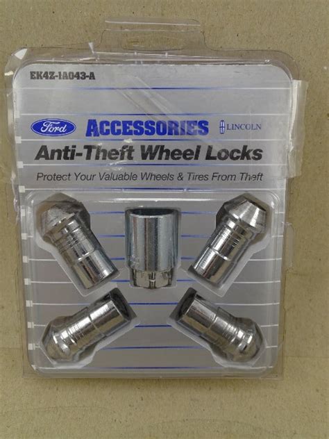 Ford Anti Theft Wheel Locks Ek Z A A Joseph Fazzio Incorporated