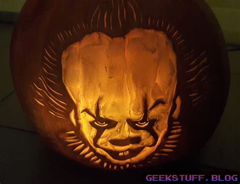 Pennywise Pumpkin Stencil