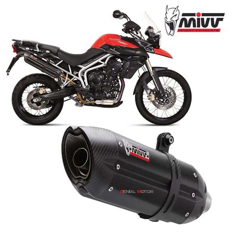 Pot D Echappament Mivv Suono Noir Inox Kat Triumph Tiger Xc Xr