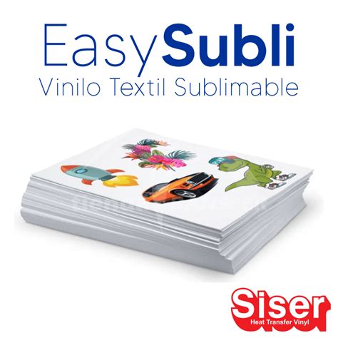 Vinilo Sublimable Easy Subli Tienda Transfer