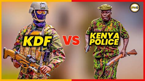 Drama Kenya Police Clash With Arrogant Kdf Officers In Lodwar Plug Tv