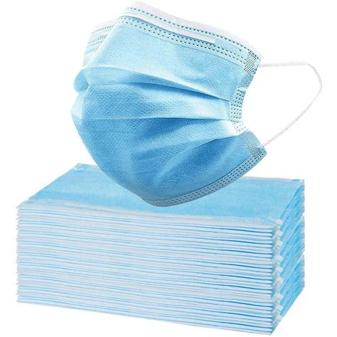 Disposable 3 Layer Surgical Style Medical Face Mask With Ear Loops Medical Grade Fda