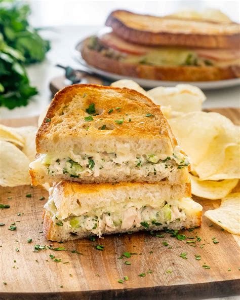 Easy Tuna Melt Recipe Jo Cooks