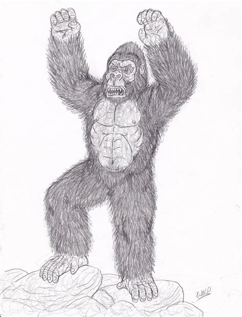 KING KONG LIVES! (Pencil) by cwpetesch on DeviantArt