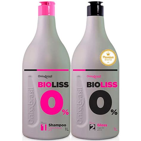 Kit Progressiva Bioliss Onixx Brasil Blond Sem Formol L Submarino