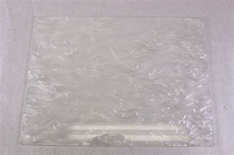 Decorative White Pearl Pearlescent Marble Cast Acrylic Plexiglass Sheet