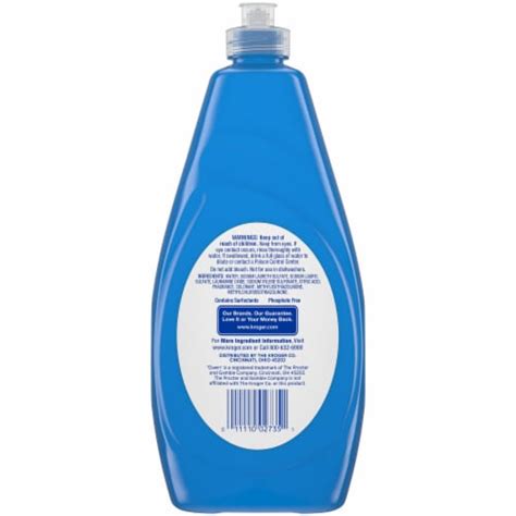 Kroger Ultra Concentrated Antibacterial Liquid Dish Soap Clean Scent