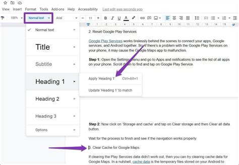 How To Link Paragraphs Or Sections In Google Docs