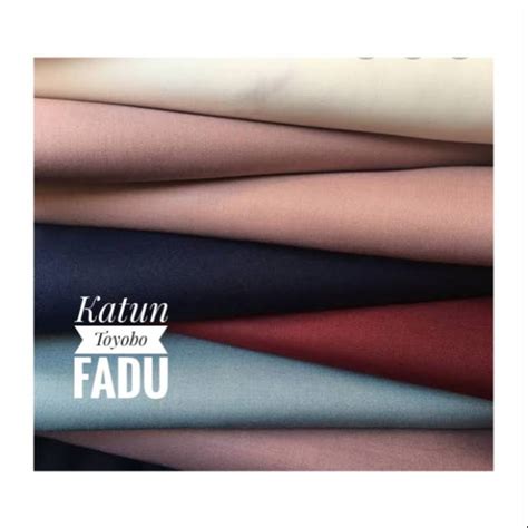 Jual Kain Katun Toyobo Fodu Royal Mix Bahan Cotton Toyobo Harga Per