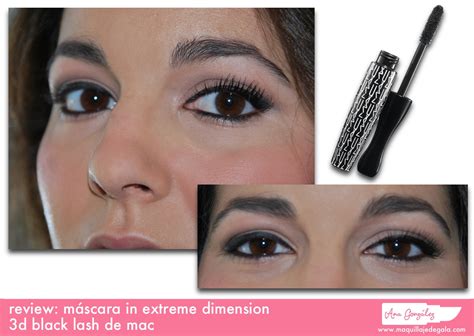 M Scara In Extreme Dimension D Black Lash De Mac Maquillaje De Gala