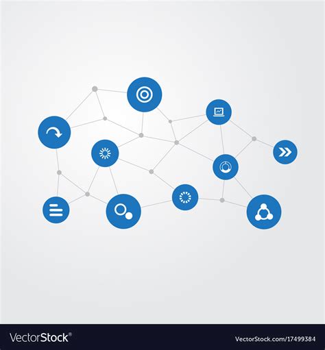 Set of simple diagram icons Royalty Free Vector Image