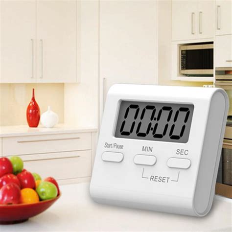 Contador De Temporizador Digital Lcd Para Cocina Grandado