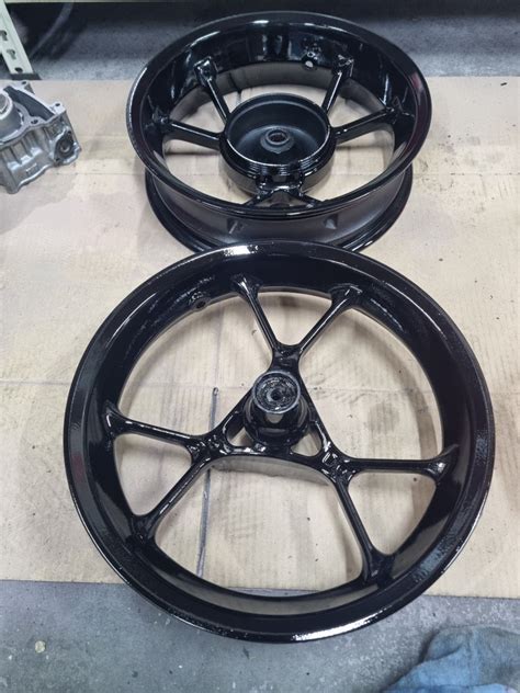 Aerox Black Rims Motorcycles Motorcycle Accessories On Carousell