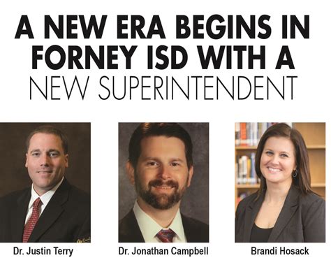 Landon Publishing | A NEW ERA BEGINS IN FORNEY ISD WITH A NEW ...