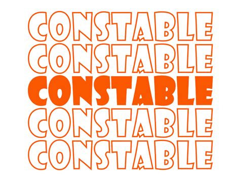 Constable Svg Cut File Graphic By Walterktaranto Creative Fabrica