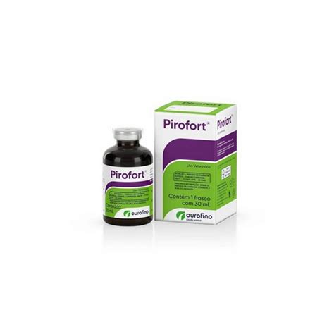 Pirofort 30mL Ouro Fino Agrocampo Giordani Produtos Veterinários e