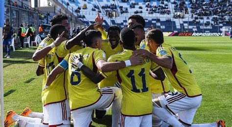 Colombia Golea Y Se Clasifica A Los Cuartos De Final Del Mundial Sub 20