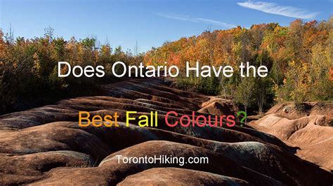 Where To See Ontario Fall Colours Torontohiking Blogs Torontohiking