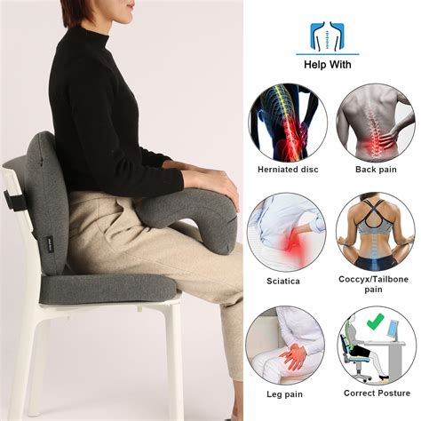 Premium Lumbar Support Pillow Fuctional Neck Nap Pillow And Seat