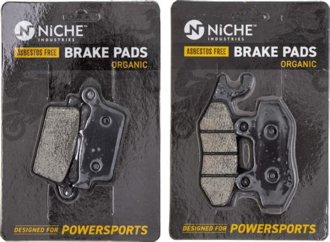 Niche Brake Pad Set For Kawasaki Klx250 Klx250s 43082 0060 43082 0090 Front Rear