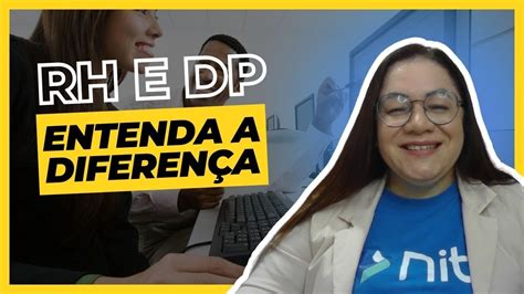 ENTENDA de uma vez a DIFERENÇA entre RH e DP YouTube