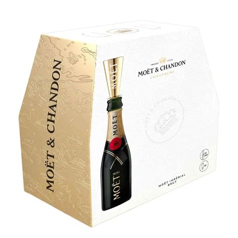 Moët Chandon Pack de 6 Mini Moët 6 quarts de bouteilles 6 mini