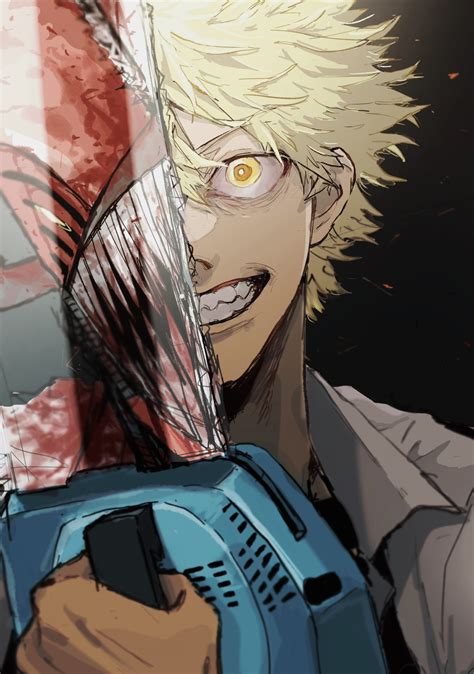 denji (chainsaw man) drawn by santa_s88 | Danbooru
