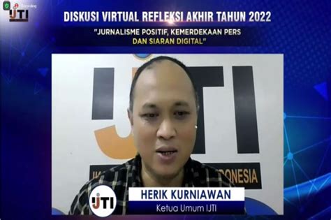 Ijti Ungkap Ada Sampai Pasal Dalam Kuhp Yang Ganggu Kemerdekaan Pers