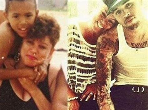 Chris Brown celebrated his mother's birthday with a throwback picture ...