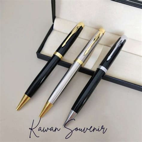 Jual Pulpen Metal Set Model Parker Im New Cocok Untuk Souvenir