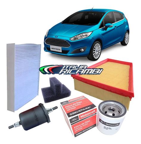 Kit Filtros Completo Ford New Fiesta