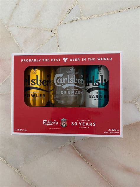 Carlsberg Liverpool Fc Edition Collection Food Drinks Alcoholic