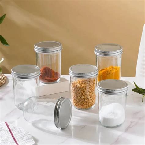 Storage Glass Jars at Rs 35/piece | Glass Containers in Pune | ID ...